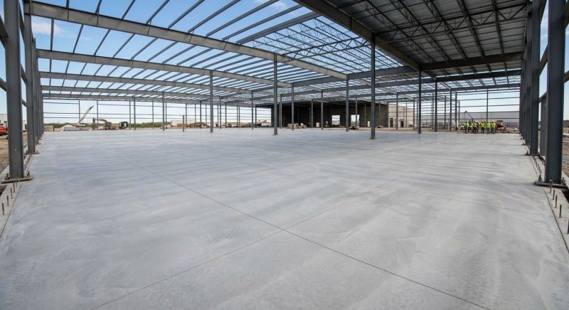 Commercial Slab Installation in Franklin, TN