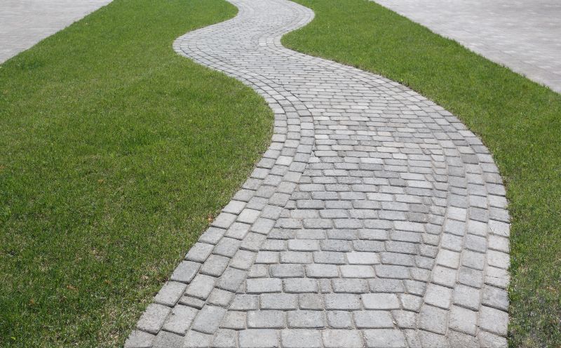 Elegant Paver Walkway